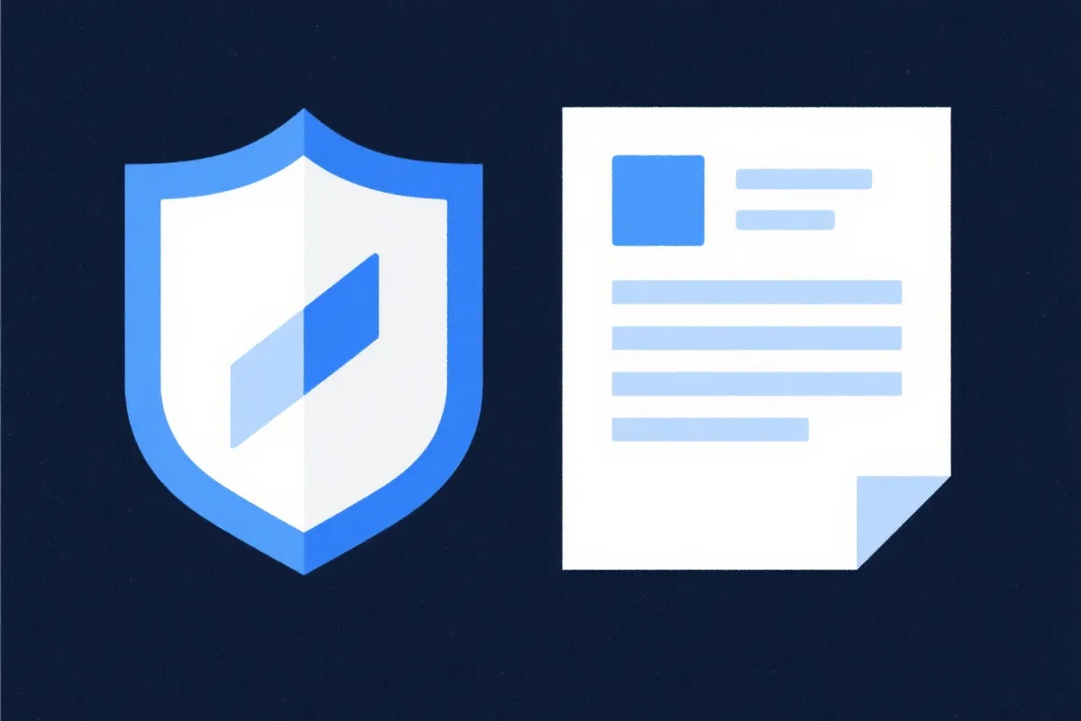 合规与声明插画